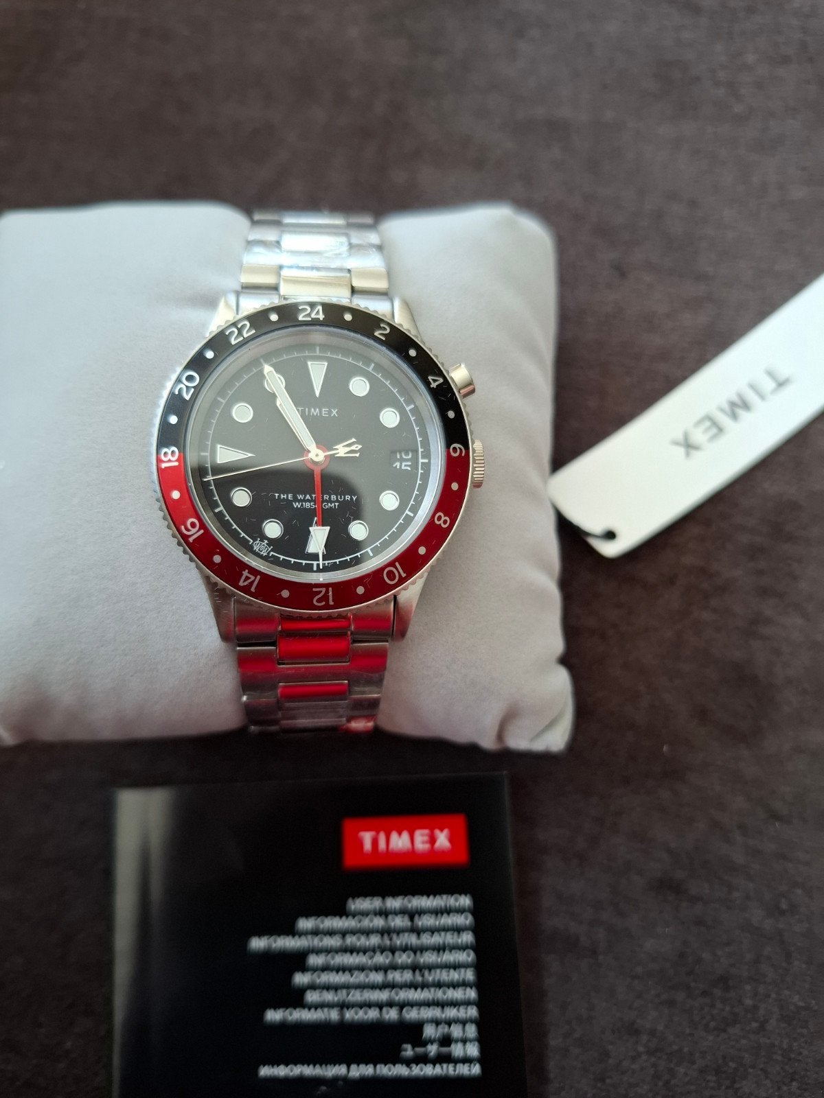 Timex The Waterbury GMT Herenhorloge, Ophalen of Verzenden