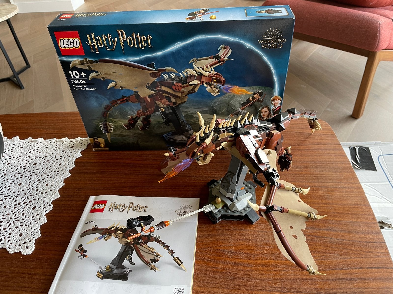 Lgo Harry Potter 76406, Kinderen en Baby's, Speelgoed | Duplo en Lego, Ophalen of Verzenden, Zo goed als nieuw