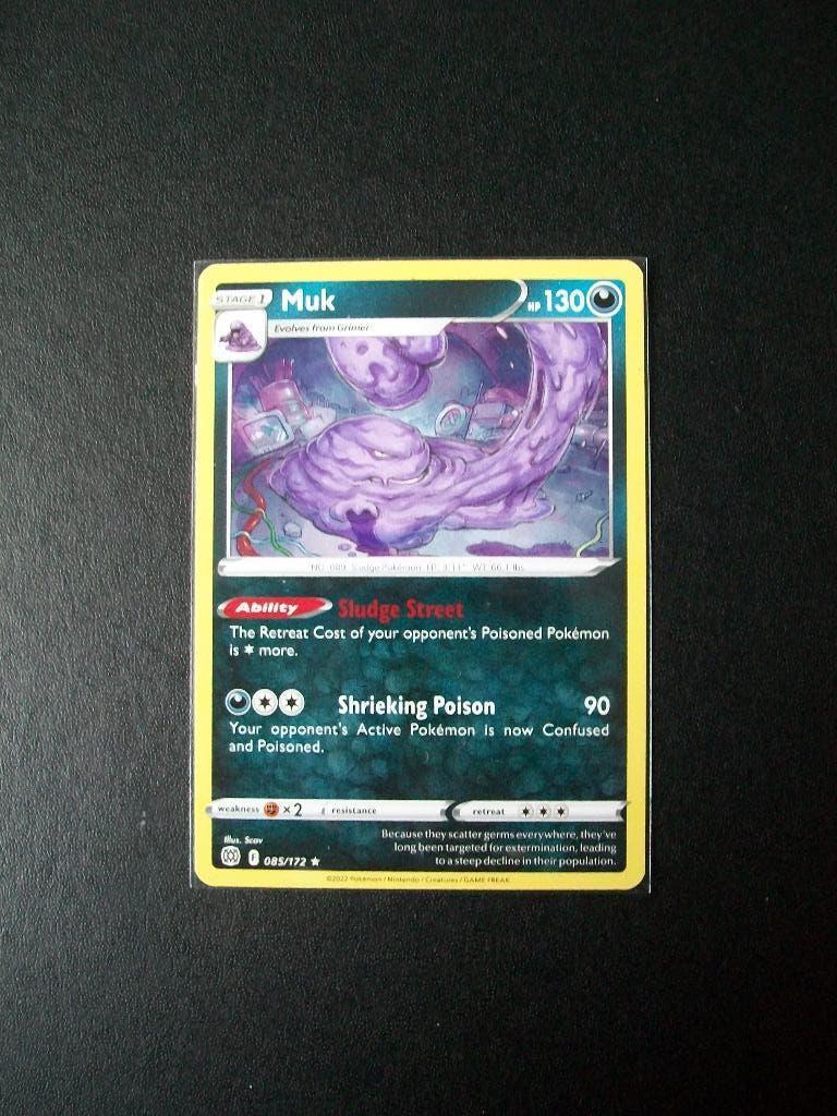 1703. nieuwe pokemonkaart MUK HP 130 (085/172), Hobby en Vrije tijd, Verzamelkaartspellen | Pokémon, Verzenden, Nieuw, Losse kaart