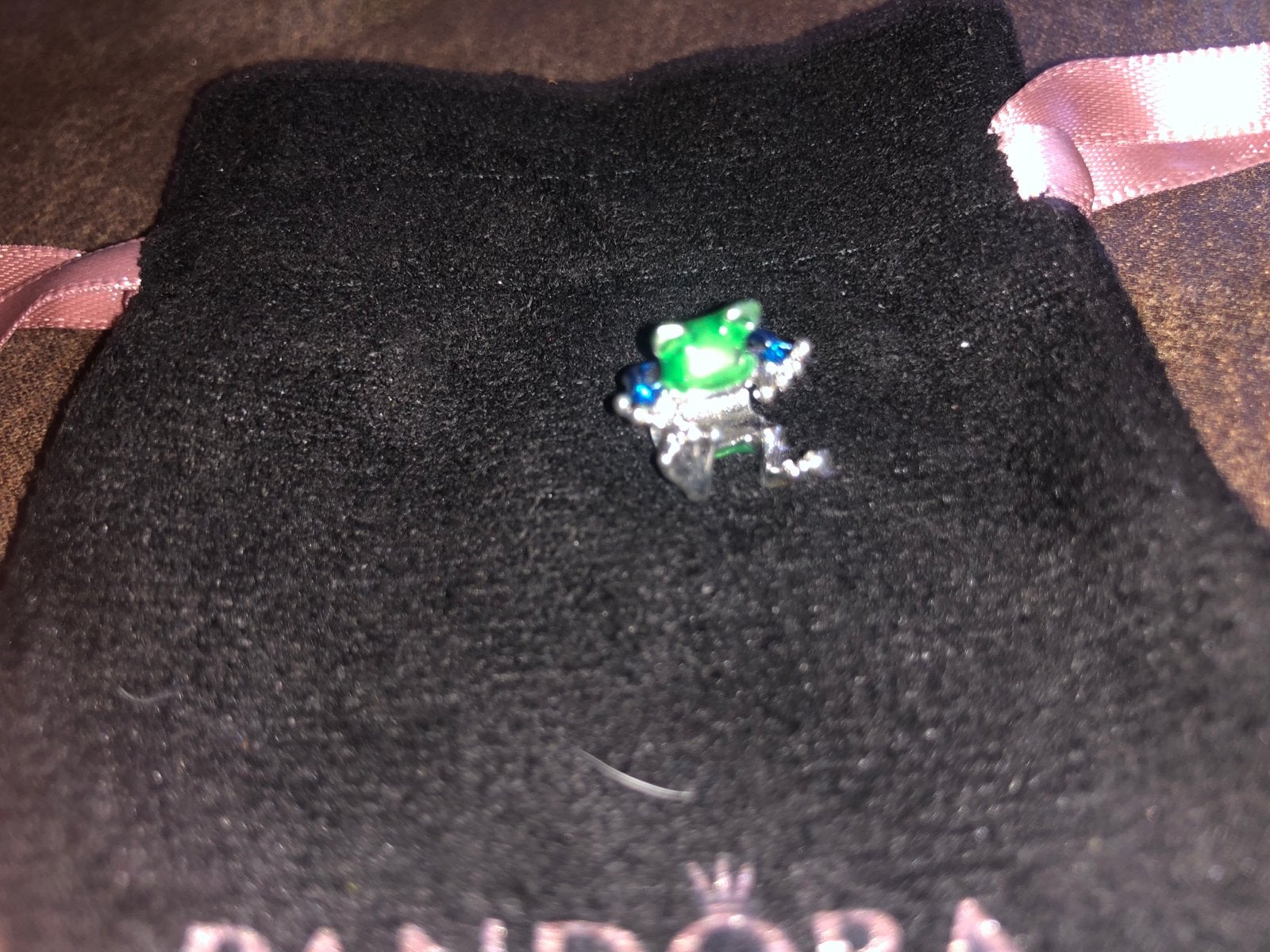 Leuke kikker bedel voor bedelarmband, Overige merken, Overige materialen, Ophalen of Verzenden, Zo goed als nieuw