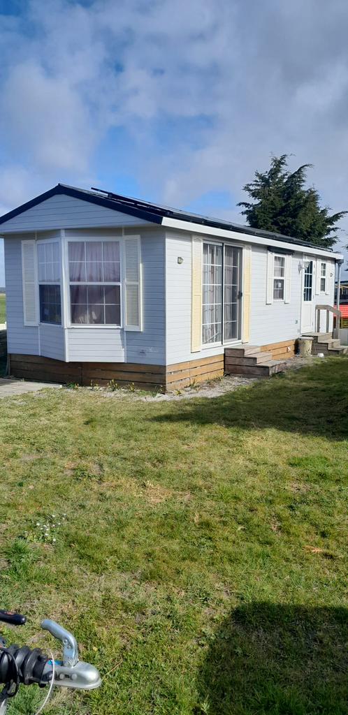 Chalet Colibri 1000 met airco en zonnepanelen, Caravans en Kamperen, Stacaravans, Tot en met 4