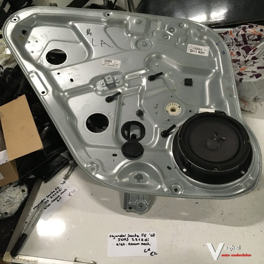 Hyundai Santa Fe 2.2 crdi 5 drs 2008 Elektr Raammechanisme z, Gebruikt, -, -, Ophalen of Verzenden