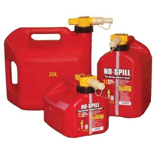 No Spill Jerrycan benzine en diesel 5, 10 of 20 Liter, Niet ingevuld, Niet ingevuld, Nieuw, Ophalen of Verzenden