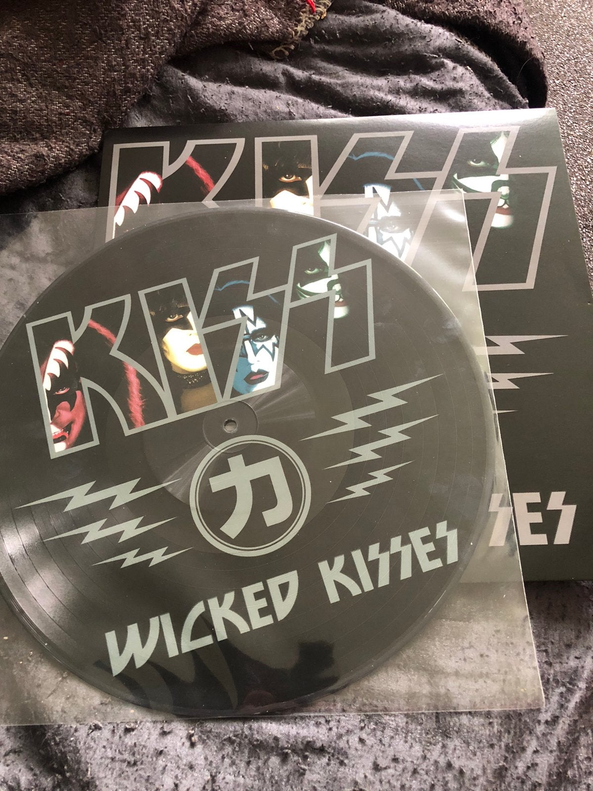 Wicked kisses picture disc Lp kiss, Ophalen of Verzenden, Zo goed als nieuw, 12 inch, Poprock