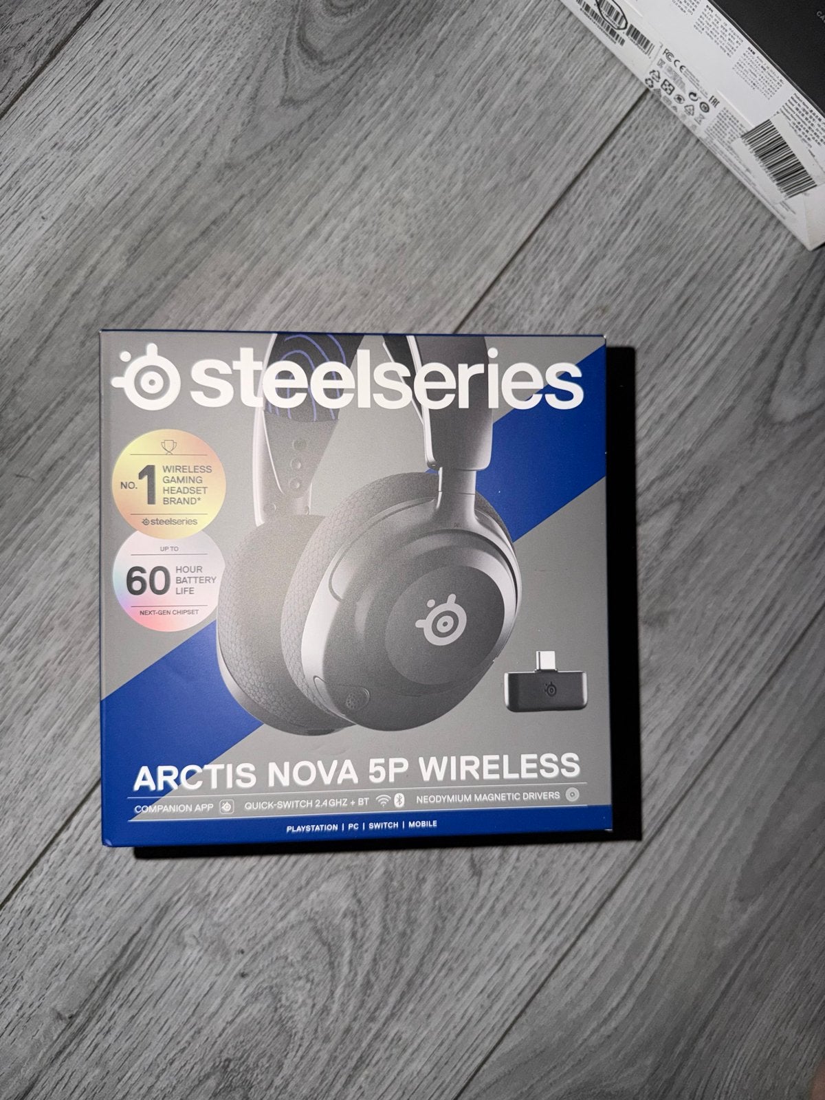 SteelSeries Arctis Nova 5P Wireless Gaming Headset, Bluetooth, Nieuw, Ophalen of Verzenden, Zwart