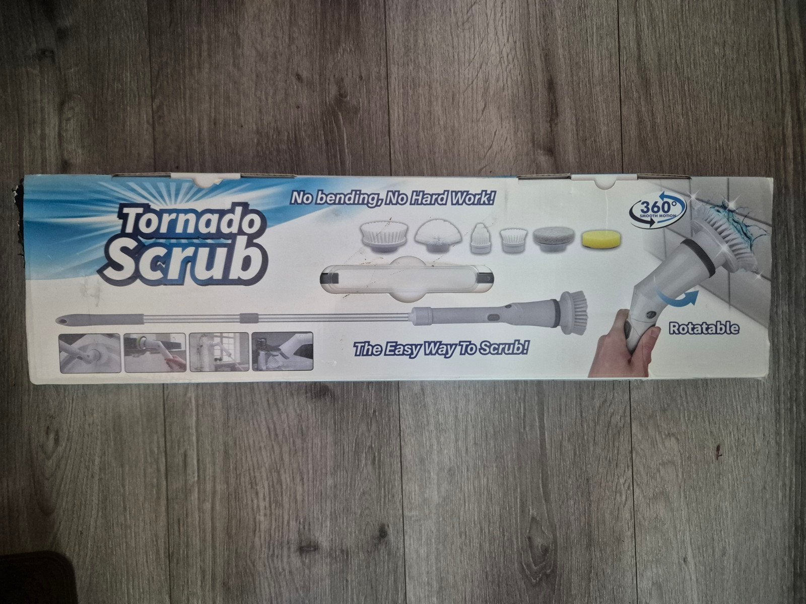 Tornado scrub cordless scrubber draadloze schrobmachine, Huis en Inrichting, Ophalen of Verzenden