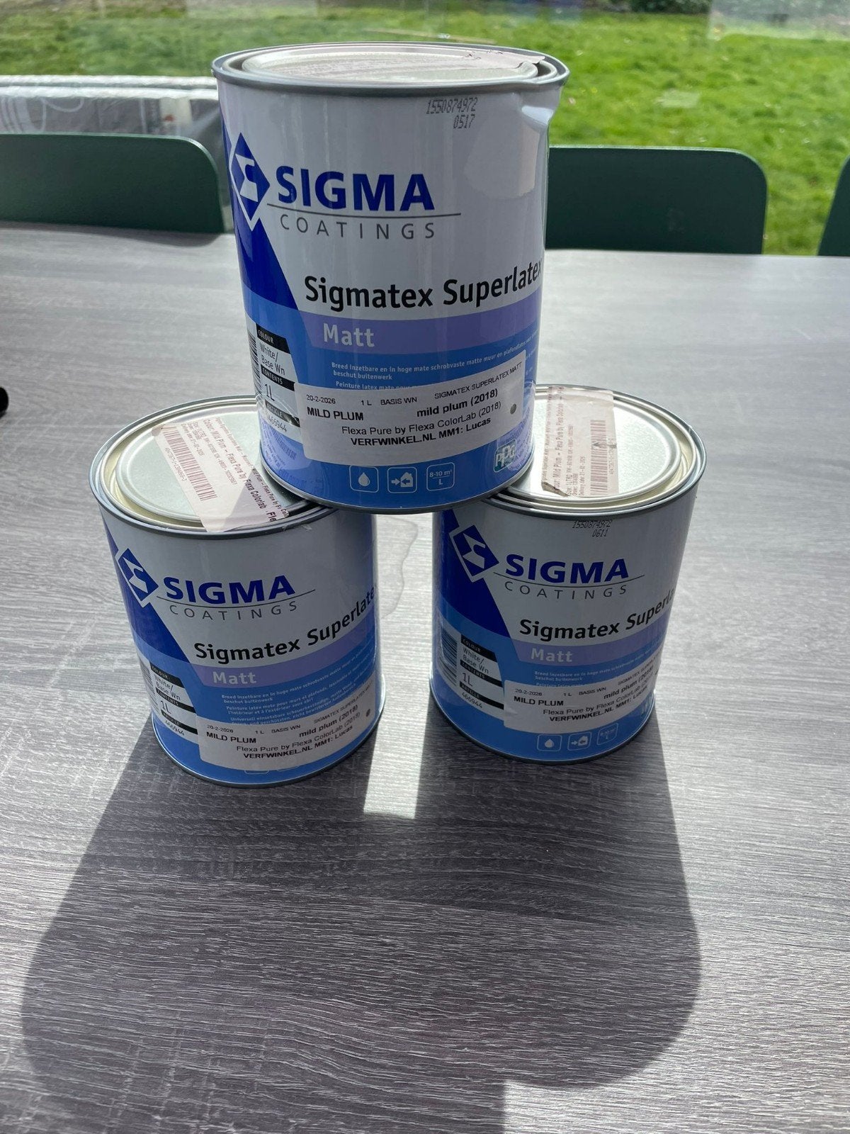 Mild plum van LAB - Sigma Sigmatex Superlatex Matt Muurverf, Overige kleuren, 5 tot 10 liter, Nieuw, Ophalen of Verzenden