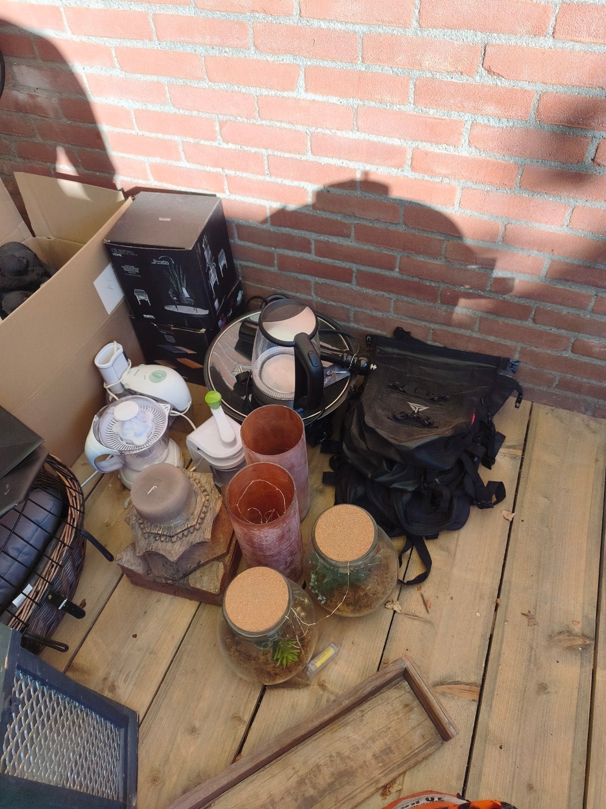 Rommelmarkt spullen, Ophalen, Zo goed als nieuw