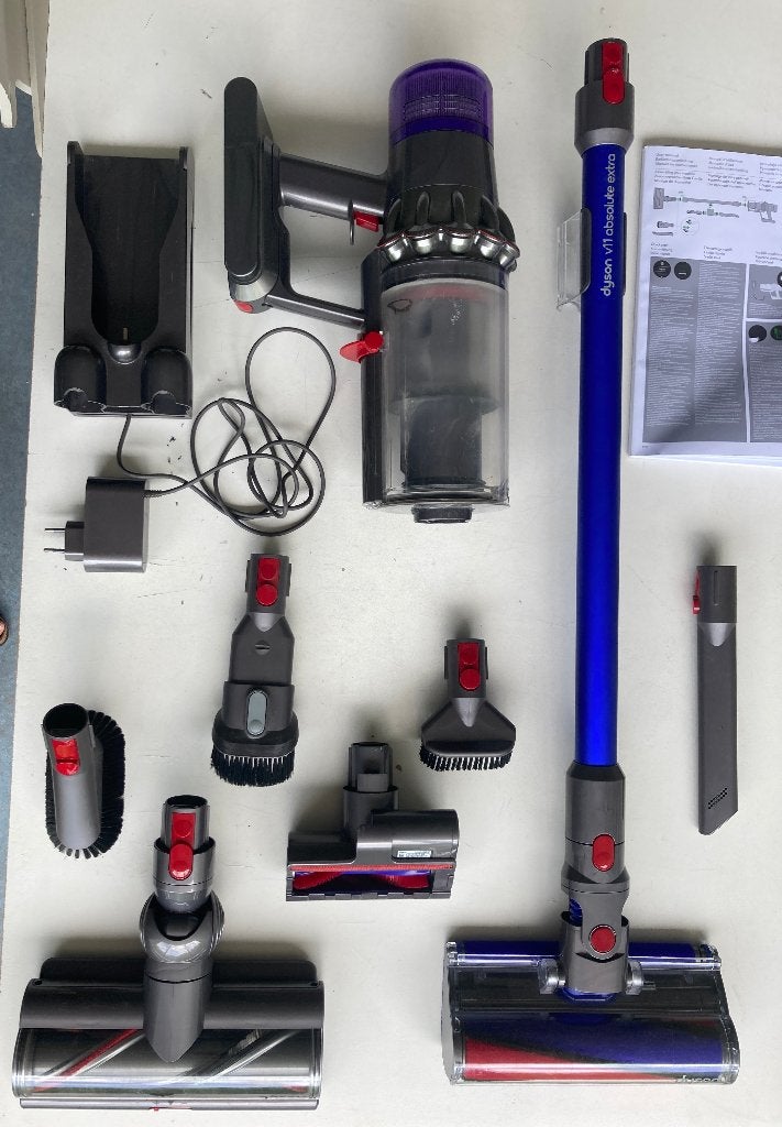 Dyson V11 Absolute Extra, Ophalen, Stille werking, Zo goed als nieuw, Dyson