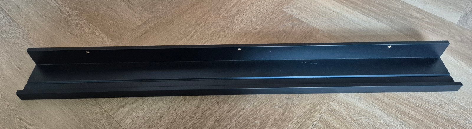 IKEA Mosslanda schilderijplank - Zwart, 115 cm, Ophalen, Gebruikt