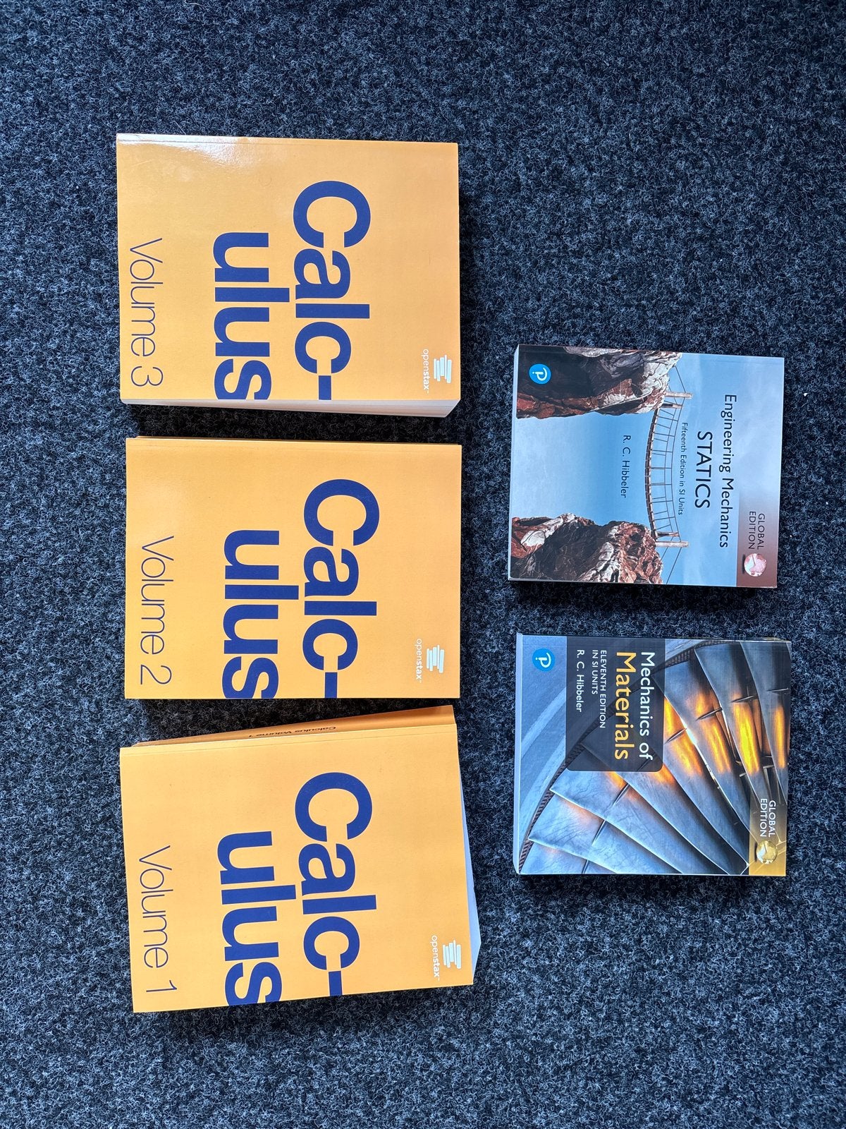 Studieboeken: Calculus, Statica, Materiaalmechanica, Boeken, Studieboeken en Cursussen, Ophalen, Beta, Zo goed als nieuw, HBO