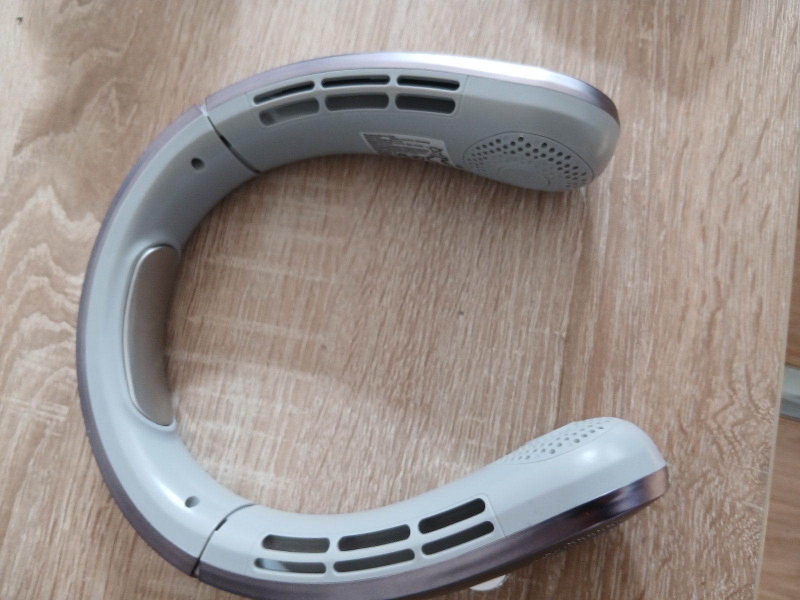 Draagbare Nekkraag Ventilator - Grijs, Ophalen, Gebruikt, Overige