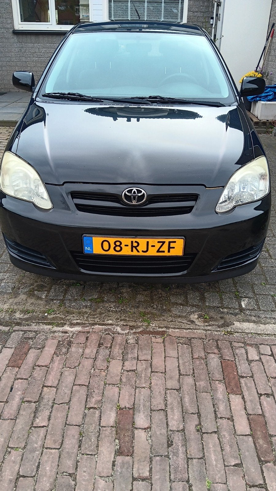 Toyota Corolla 1.4 D-4d 90 5-DRS 2005 Zwart, Auto's, Toyota, 4 cilinders, Corolla, Zwart, Origineel Nederlands