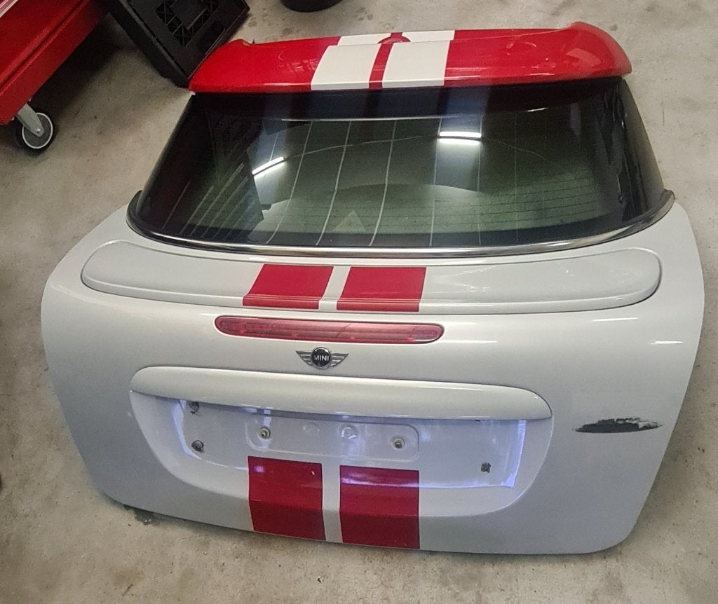 Zeer nette, complete achterklep met spoilers MINI R59 Coupé, Auto-onderdelen, Ophalen, Gebruikt, Achterklep, Mini