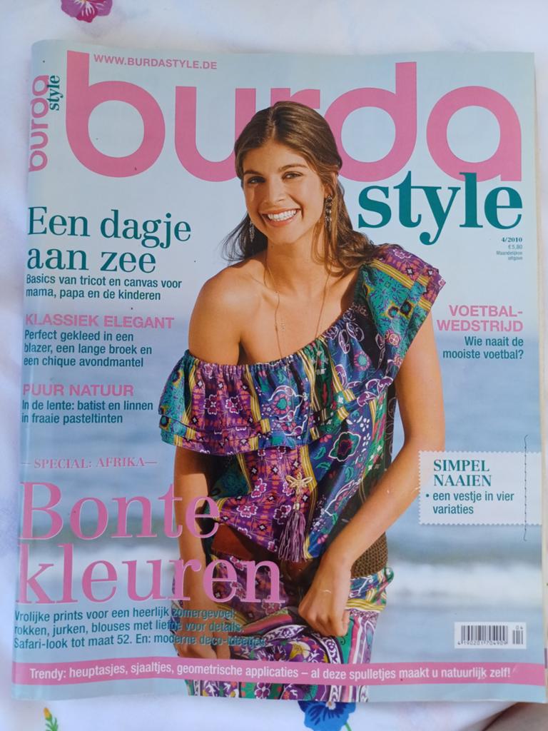 Burda style naaien patronen zomer, Ophalen of Verzenden, Zo goed als nieuw, Vrouw, Burda