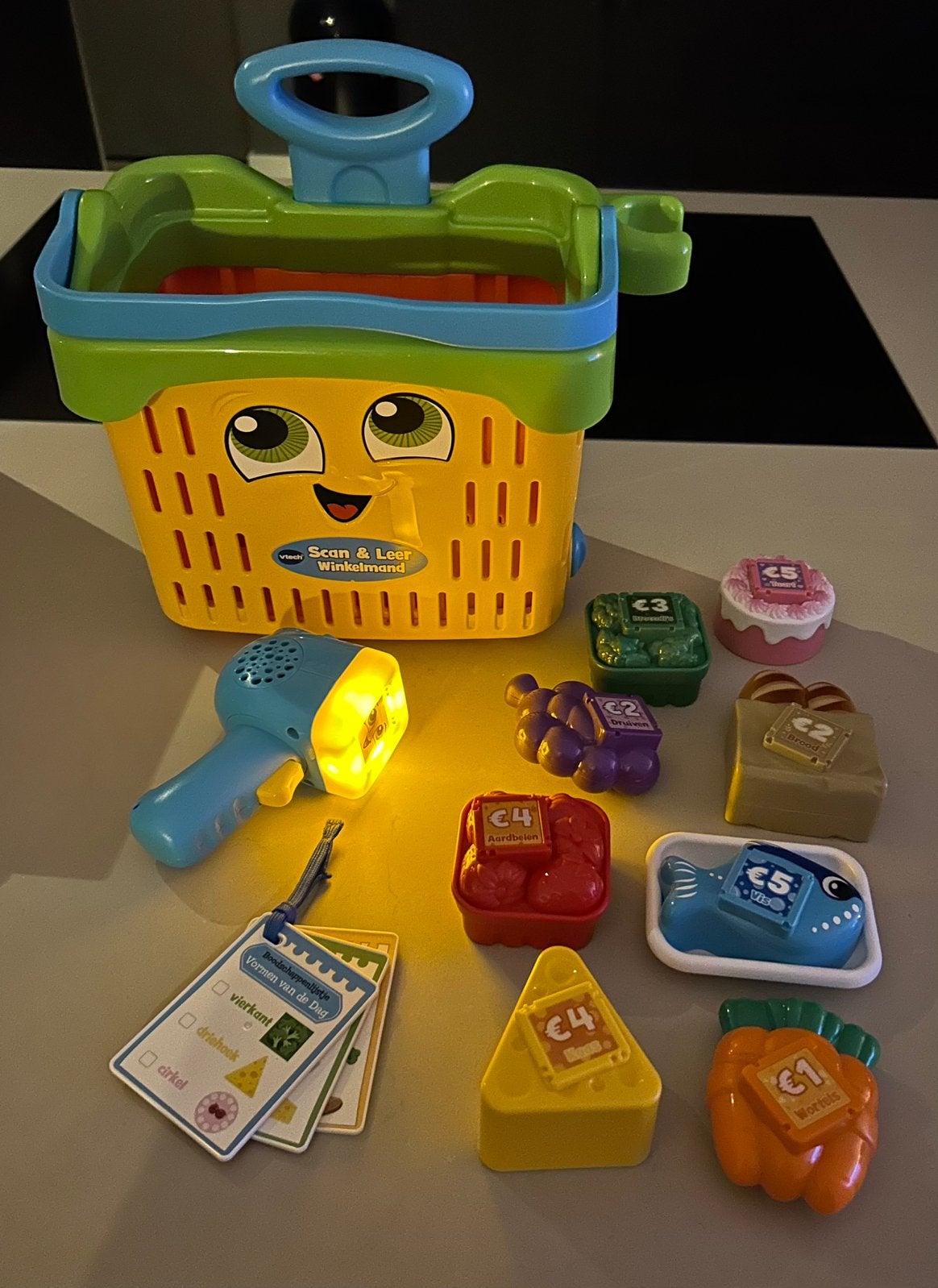 ** Vtech scan en leer winkelmand in nieuwstaat **, Kinderen en Baby's, Ophalen of Verzenden, Zo goed als nieuw, 2 tot 4 jaar