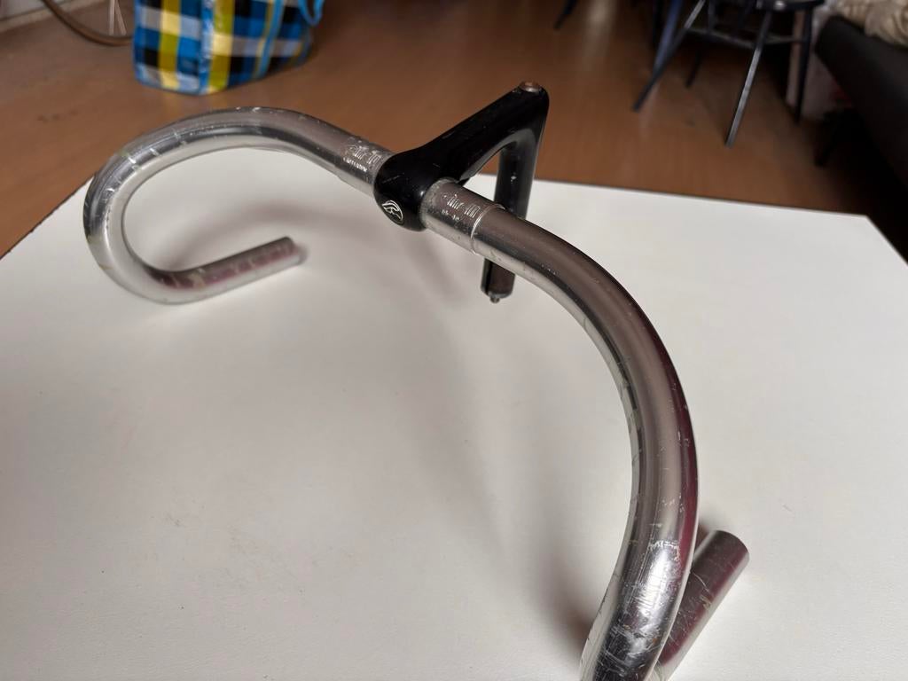 Cinelli Criterium Stuur en Stuurpen - Vintage Racefiets, Fietsen en Brommers, Gebruikt, Stuur, Ophalen of Verzenden, Aluminium