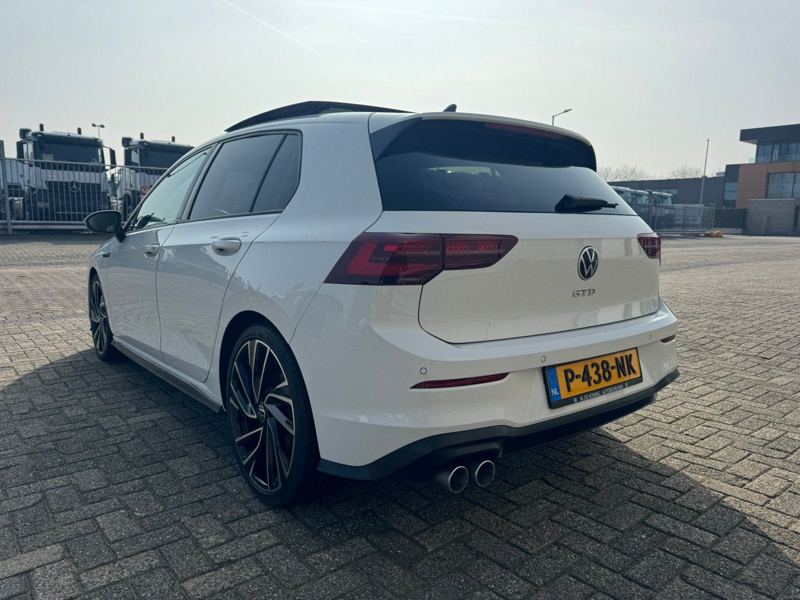 Volkswagen Golf 8 GTD 2.0D 147KW Dsg7 2021 Wit, 730 kg, Euro 6, 4 cilinders, Wit