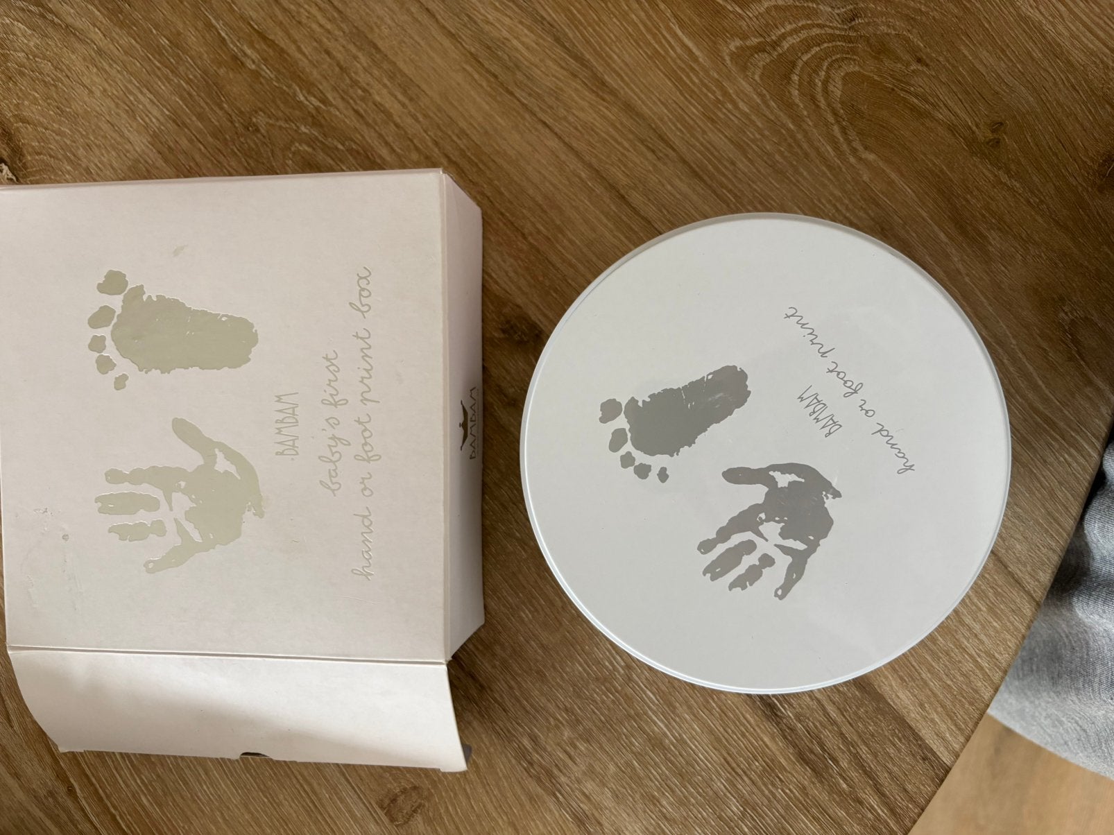 BamBam Hand en Voetafdruk Box Baby (nieuw in doos), Ophalen of Verzenden, Nieuw