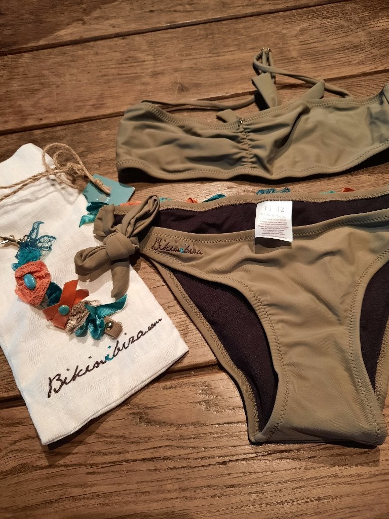 Do me Blue bikini Mini 11/12 jaar, Bikiniset, Meisje, Nieuw, Ophalen of Verzenden