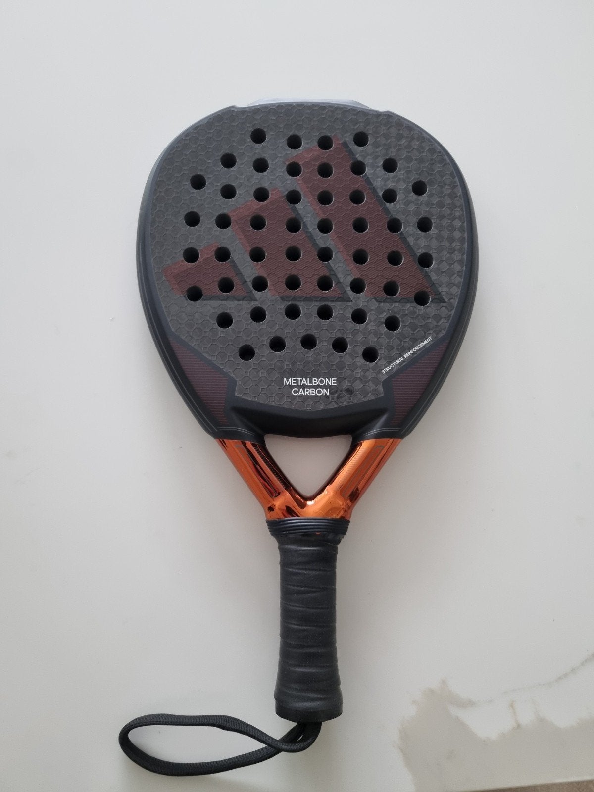 Adidas Metalbone Carbon Padelracket - Zo goed als nieuw, Ophalen, Zo goed als nieuw, Padelracket