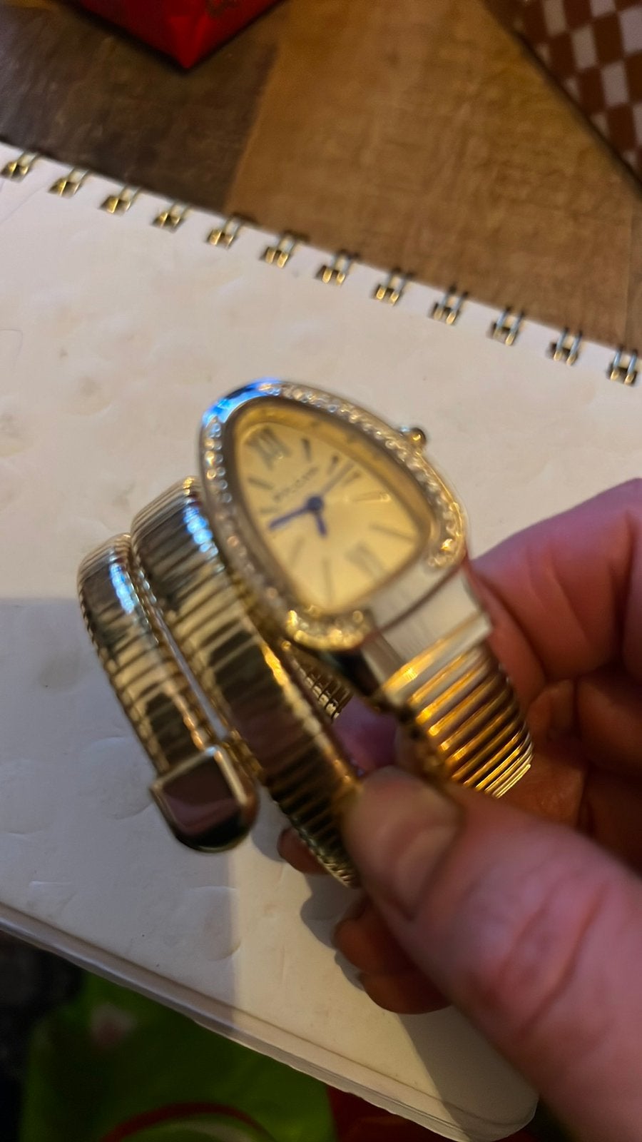 horloge dames bvlgari, Ophalen of Verzenden, Zo goed als nieuw, Overige merken