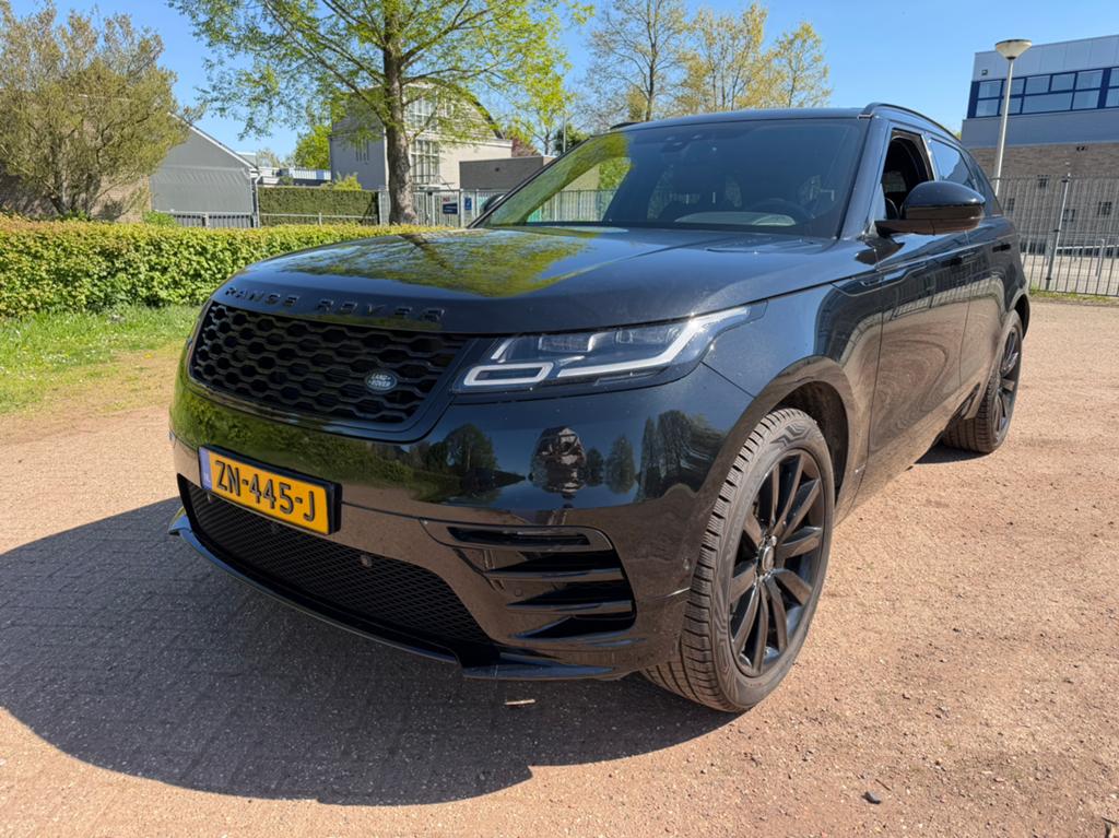 Land Rover Range Rover Velar 2.0 240pk AWD AUT 2019 Zwart, Auto's, Land Rover, Automaat, Zwart, Diesel, Vierwielaandrijving