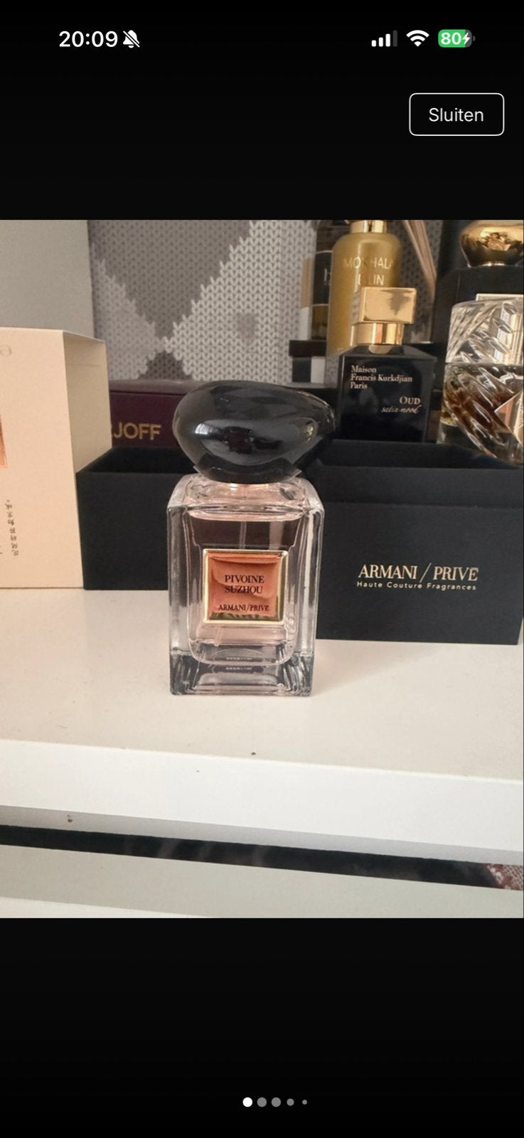Armani Privé Pivoine Suzhou Eau de Toilette 50ml, Sieraden, Tassen en Uiterlijk, Uiterlijk | Parfum, Nieuw, Ophalen of Verzenden