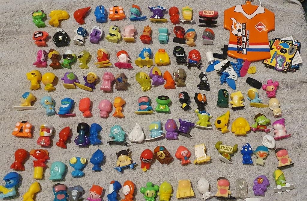 Grote verzameling Go-go's Crazy Bones, Ophalen of Verzenden