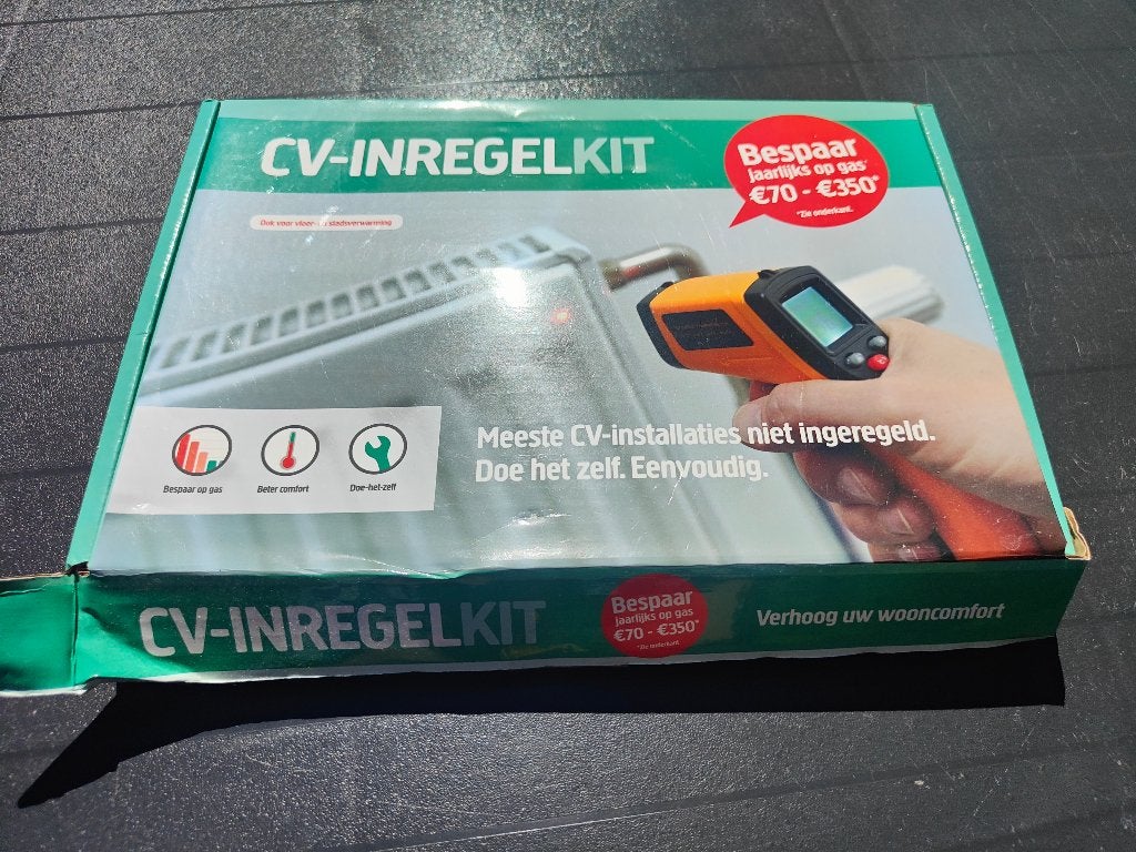 CV Inregelkit voor inregelen cv installatie nieuw in doos, 30 tot 80 cm, Overige typen, Nieuw, Minder dan 60 cm