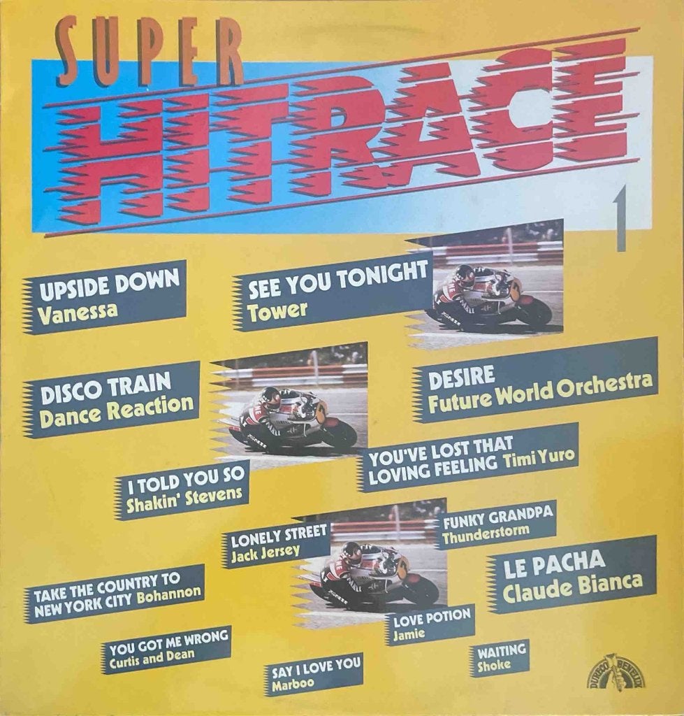 Super Hitrace 1 - various (1982), Cd's en Dvd's, Vinyl | Pop, LP, Pop, Ophalen of Verzenden, Zo goed als nieuw
