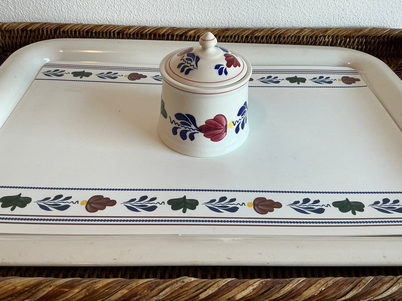 Boerenbont Boch België (Suikerpot) Classic, Ophalen of Verzenden, Zo goed als nieuw, Aardewerk, Overige typen