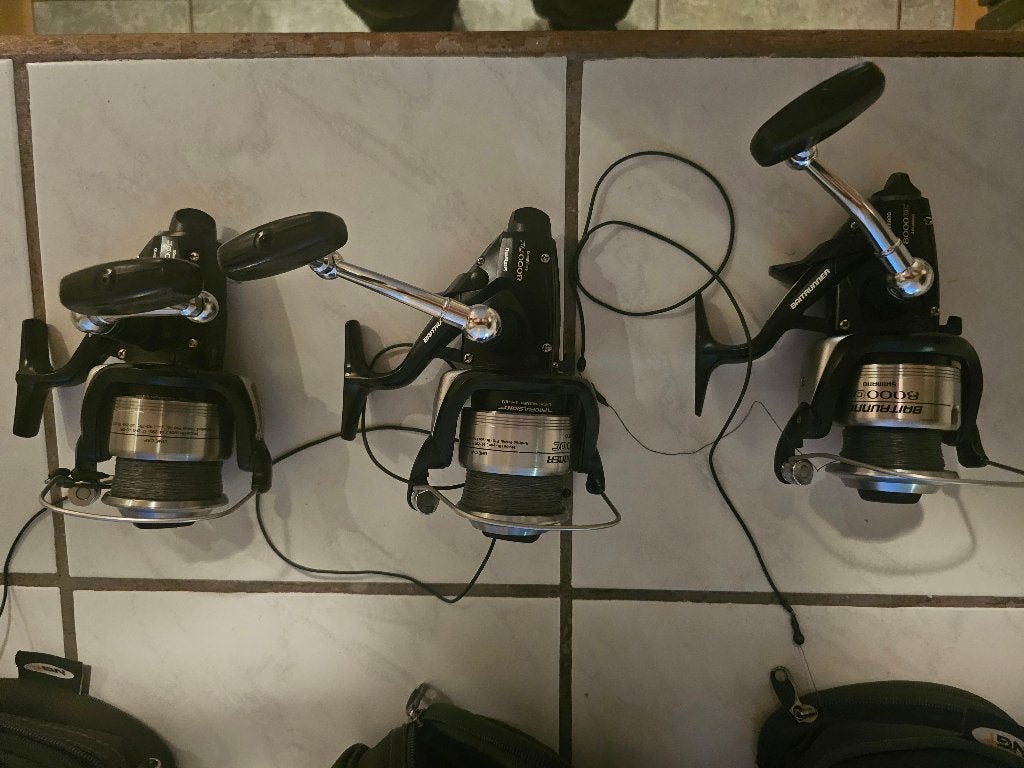 shimano ocean 8000DC, Ophalen of Verzenden, Zo goed als nieuw, Molen