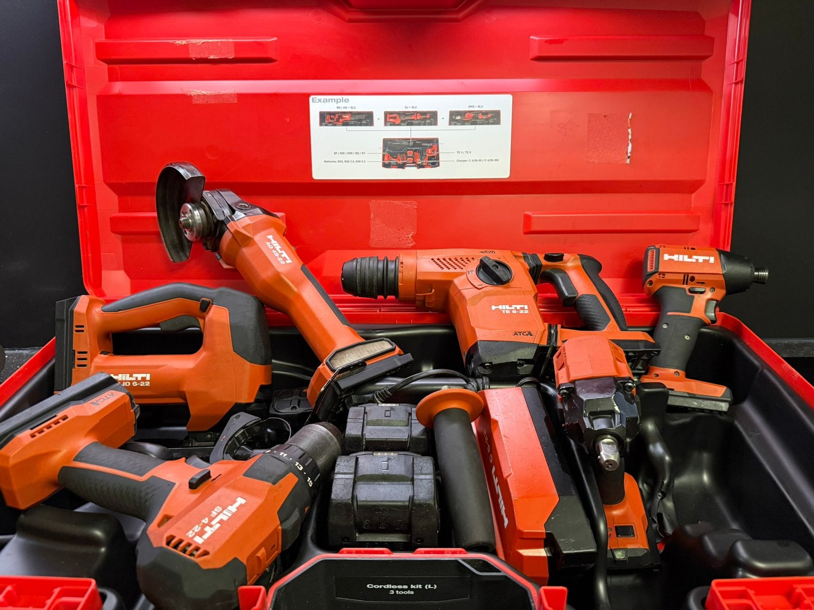 Hilti Nuron Combi-Set, Ophalen of Verzenden, Gebruikt