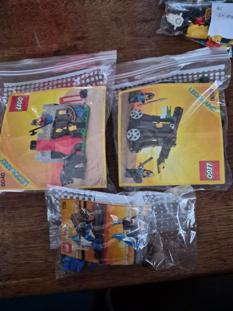 3 lego ridder sets, Ophalen of Verzenden, Gebruikt, Plaatje