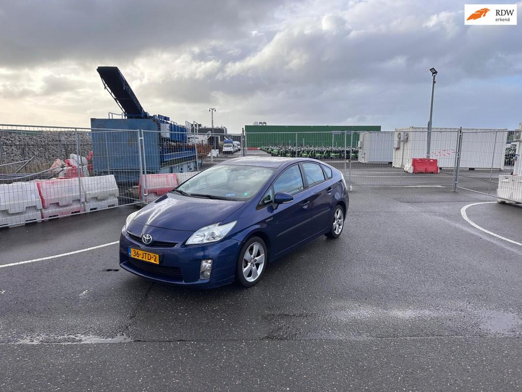 Toyota Prius 1.8 Aspiration, Gebruikt, 4 cilinders, Blauw, Origineel Nederlands
