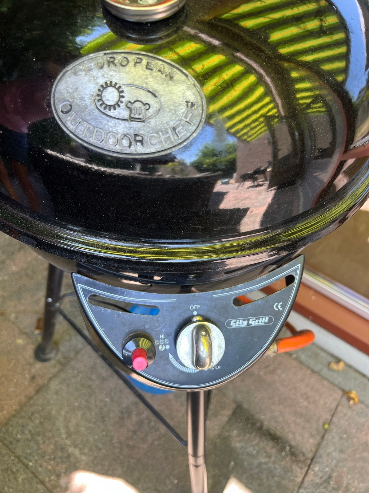 European Outdoor Chef City Grill gasbarbecue, Ophalen, Gebruikt