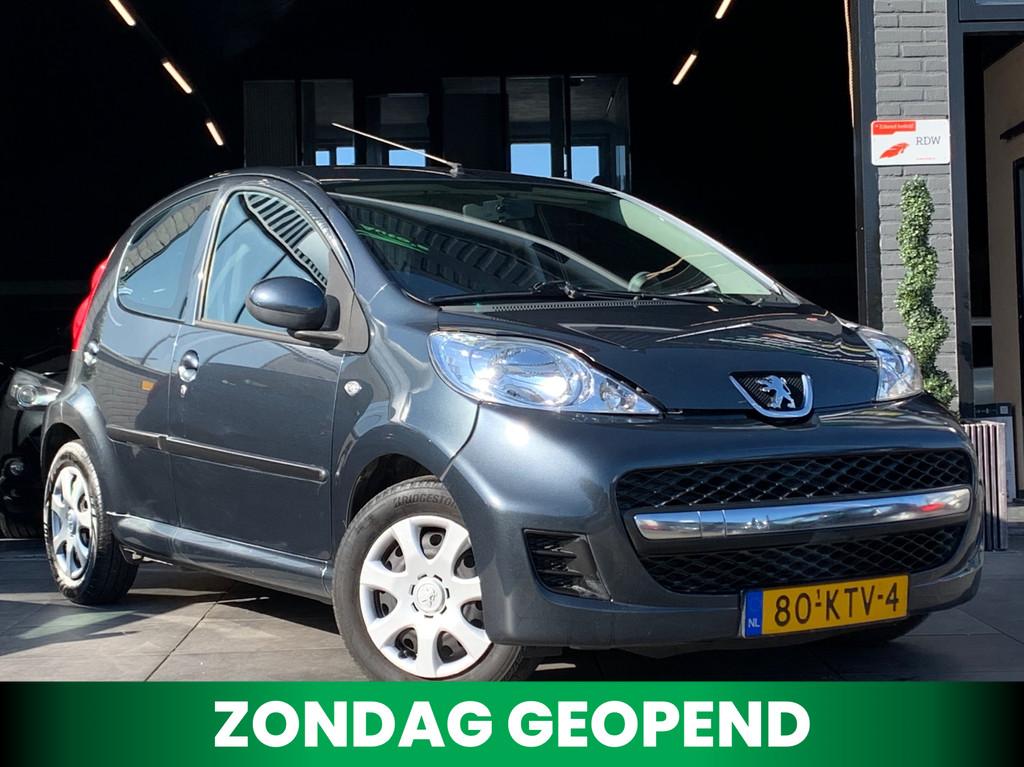 Peugeot 107 1.0-12V XS|AUT|Airco|El.Ramen|NAP|APK|AUX, Auto's, Stof, Gebruikt, Huisgarantie, Met garantie (alle)