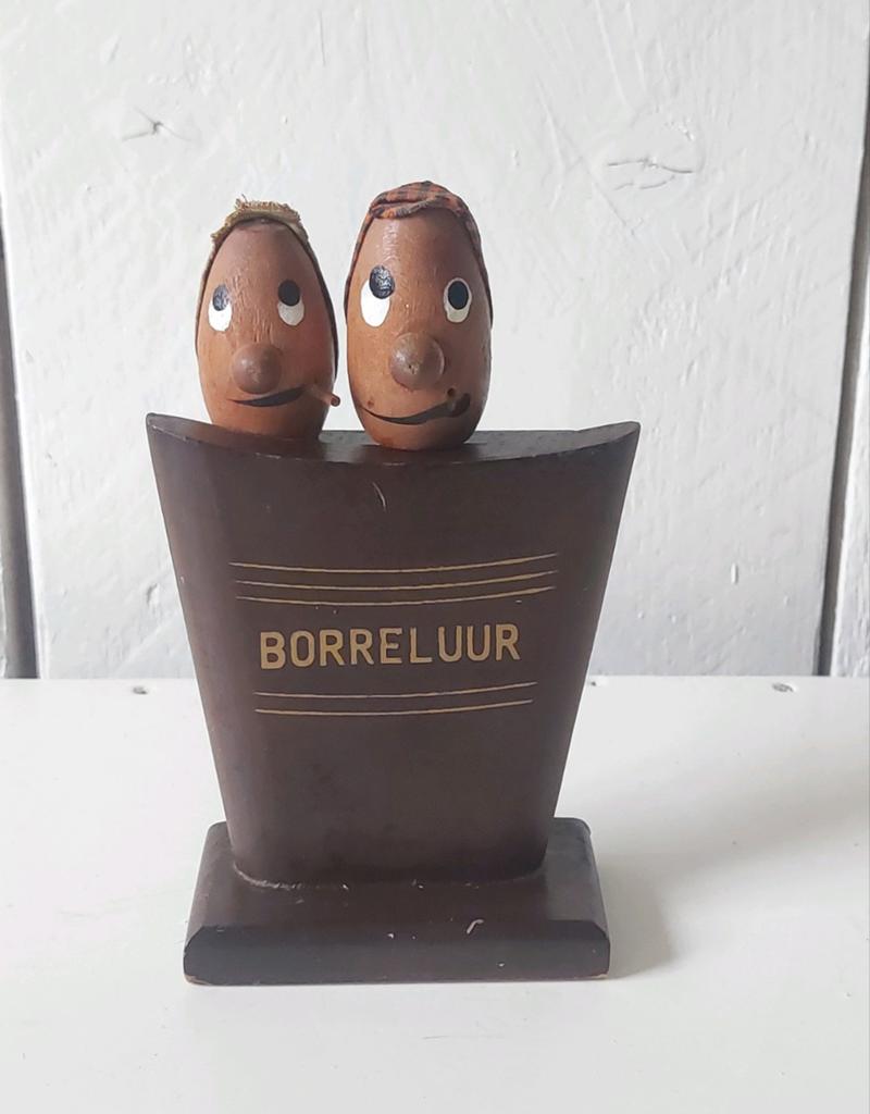 Vintage openers in borrelrekje Grappig voor bar, café visit, Ophalen of Verzenden, Rvs of Chroom