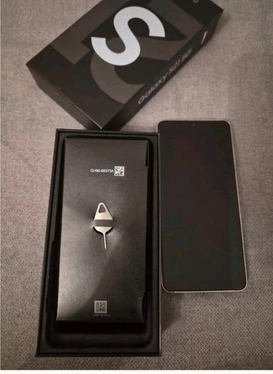 Samsung Galaxy S21 5G - achterkant kapot, Zwart, Ophalen of Verzenden, Zo goed als nieuw, 128 GB
