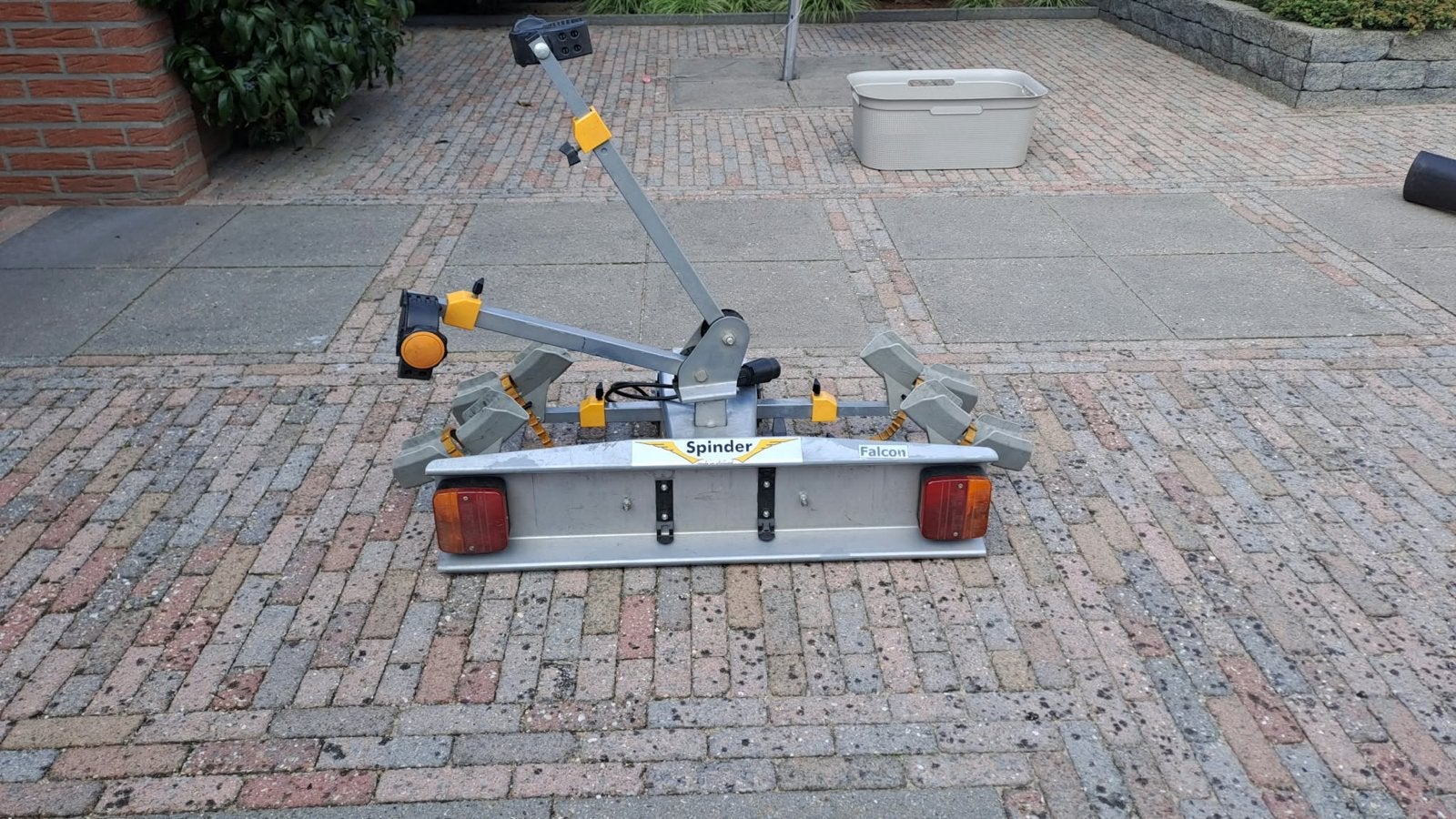 Spinder Fietsendrager - Gebruikt maar in topstaat!, Ophalen, 2 fietsen, Gebruikt, Trekhaakdrager