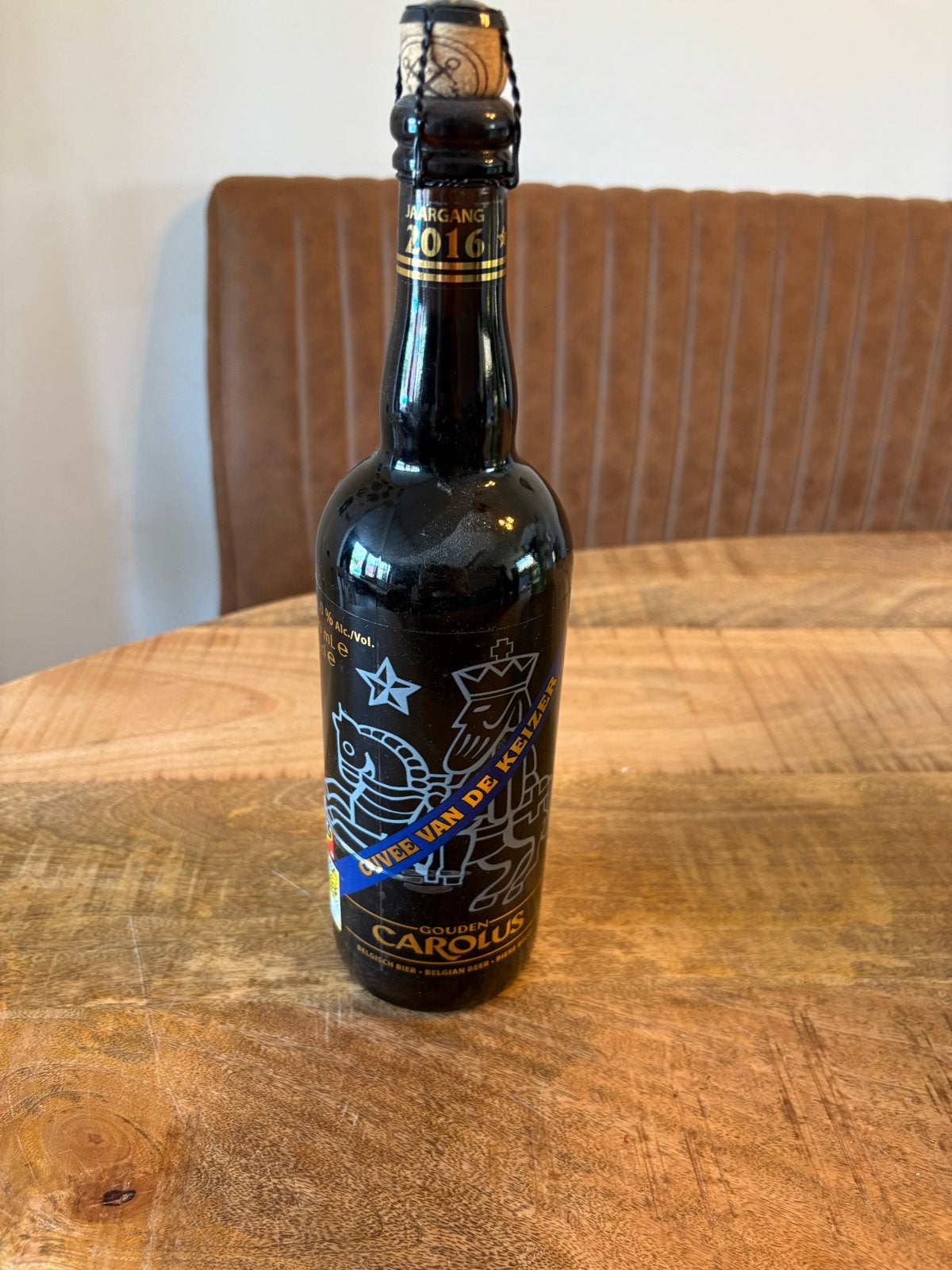 Gouden Carolus Cuvée van de Keizer 2016 - Blauw, Verzamelen, Ophalen of Verzenden, Zo goed als nieuw