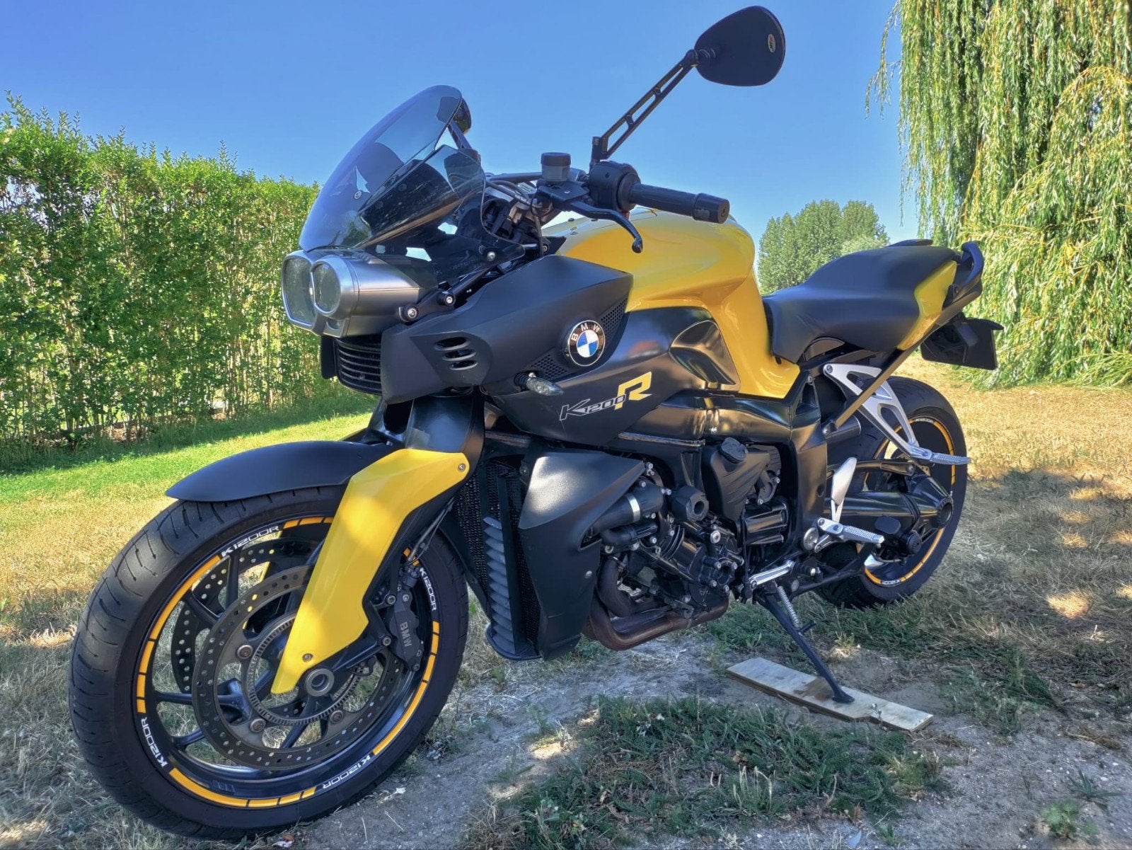 BMW K1200R met sportuitlaat, Motoren, 4 cilinders, Motorrijbewijs A, Gebruikt, Particulier