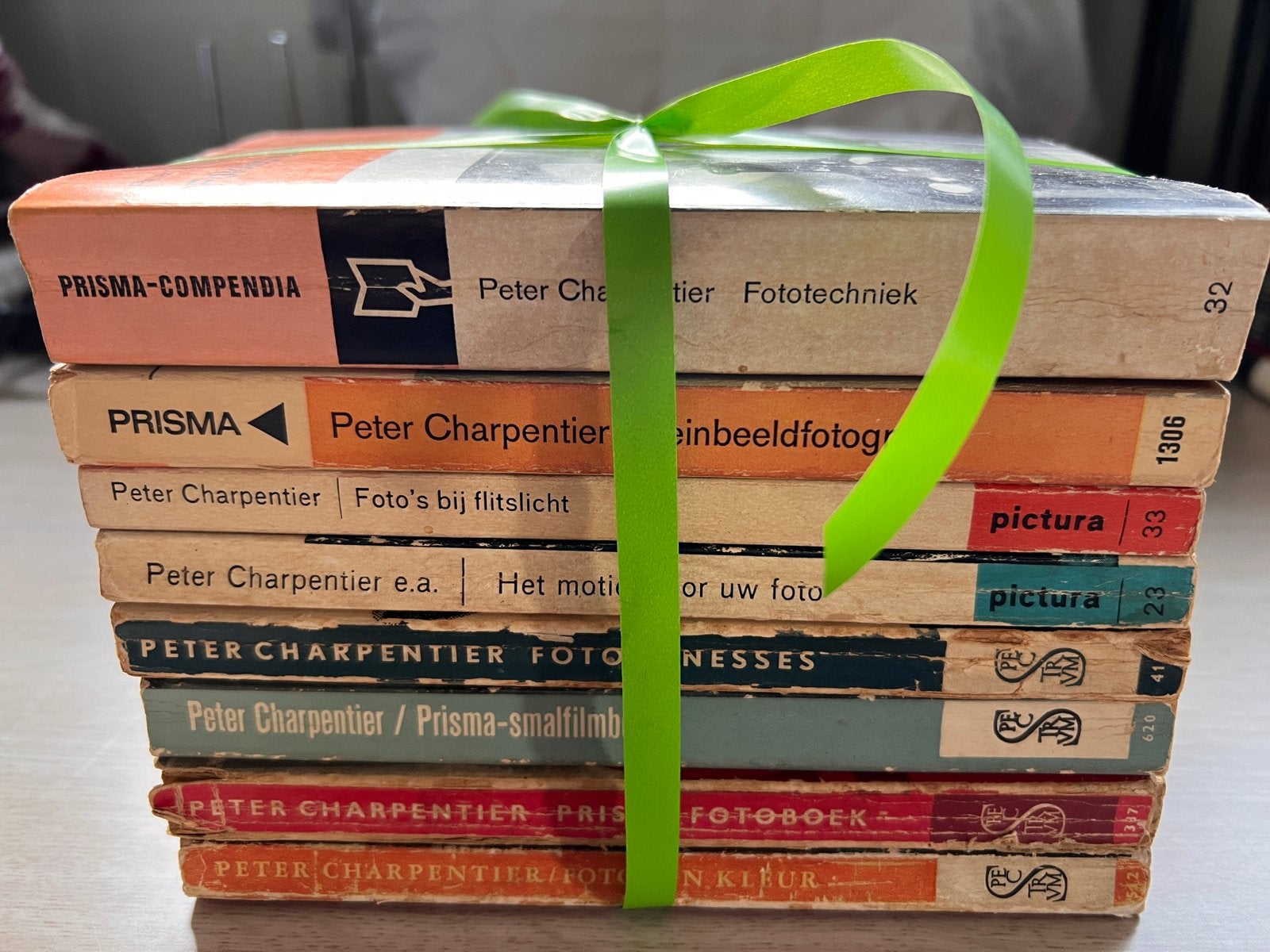 Collectie Peter Charpentier Fotoboeken (8 stuks), Ophalen of Verzenden, Gelezen, Fotografie algemeen