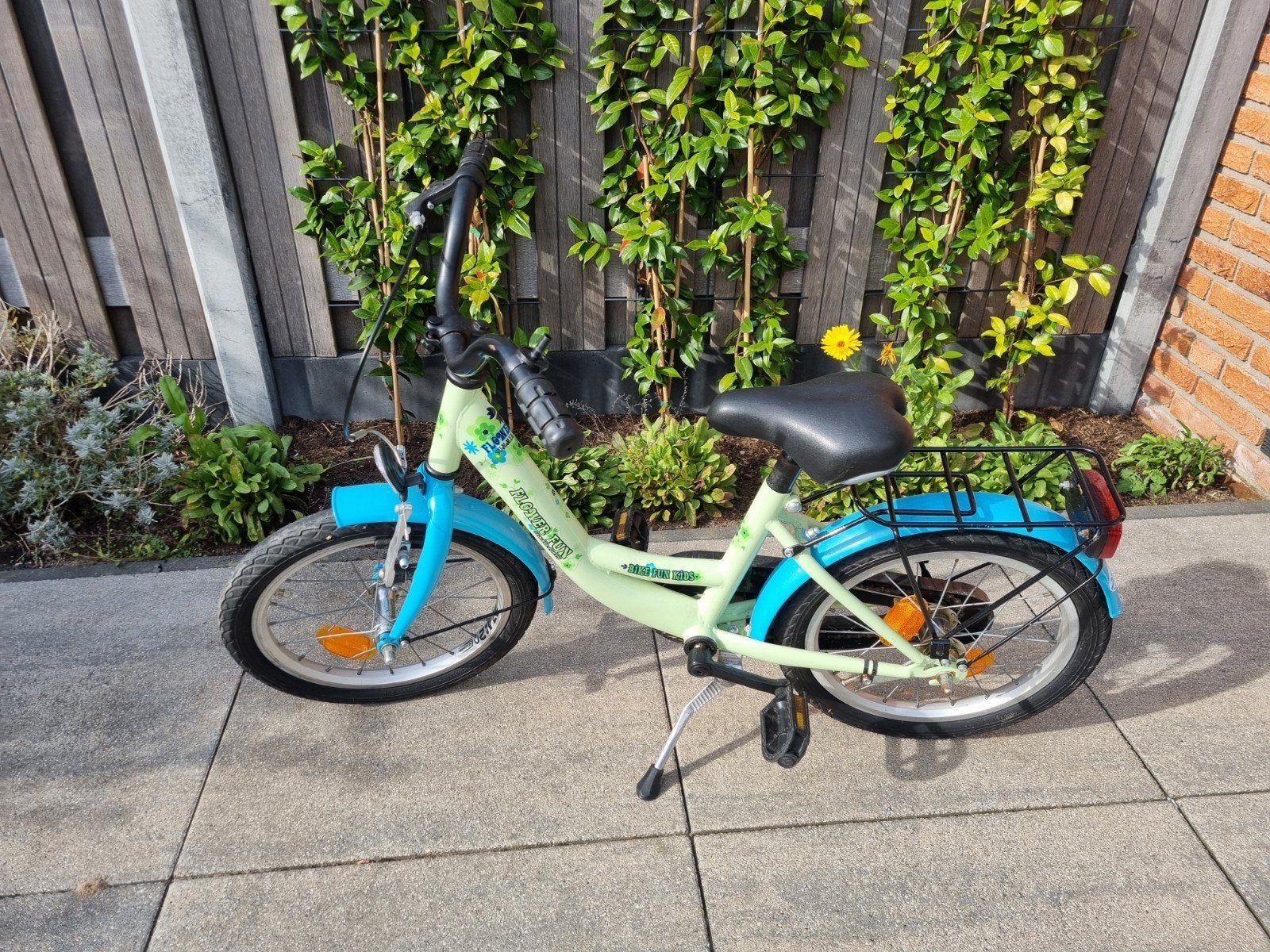 Bike Fun Kids 16 inch kinderfiets - Zo goed als nieuw, Ophalen, Terugtraprem, 16 tot 20 inch, Bike Fun Kids