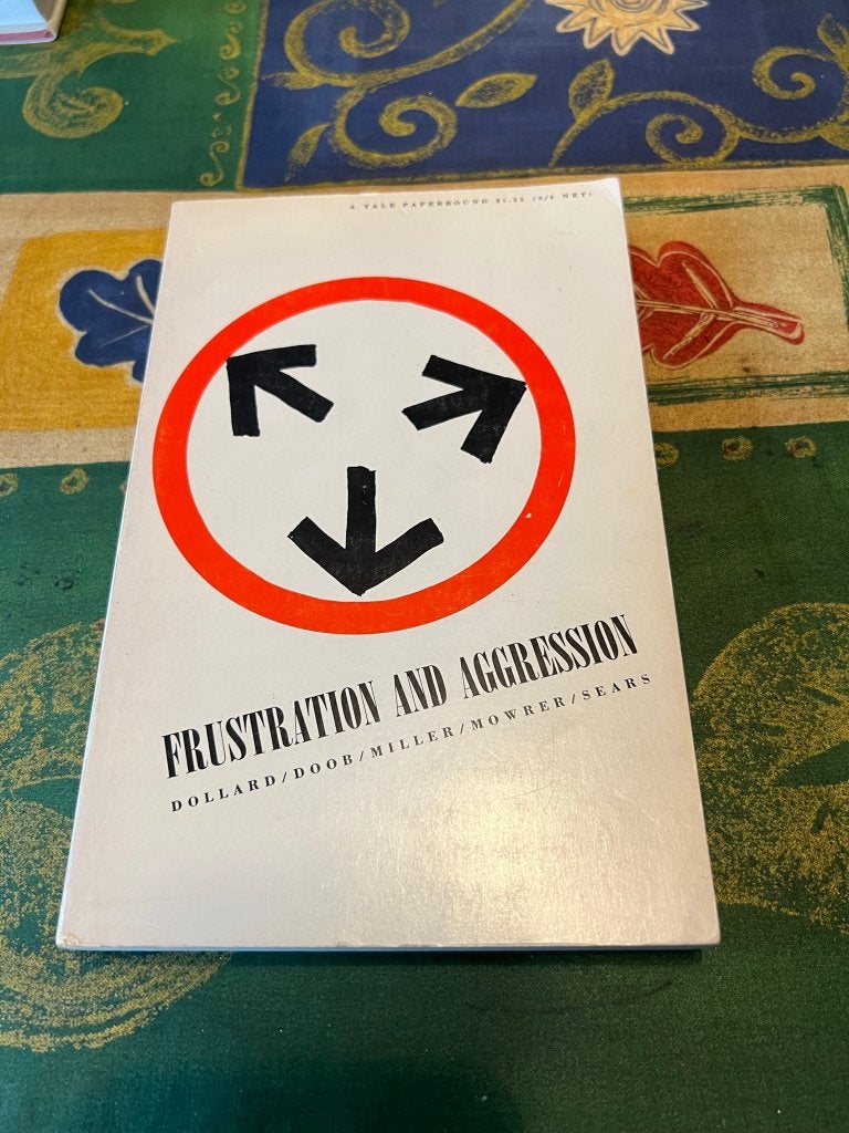 Frustration and aggression: dollard / Doob / Miller, Gelezen, Ophalen of Verzenden, John Dollard  /   Neal E. Miller, Overige onderwerpen