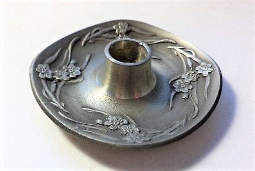 Tinnen kaarsenkandelaartje Selangor Pewter (7848), Ophalen of Verzenden