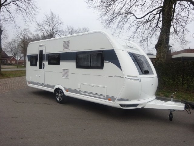 Uniek mooie Hobby Maxia 495 UL, Caravans en Kamperen, Caravans, 2 aparte bedden, Schokbreker, Rondzit, Hobby