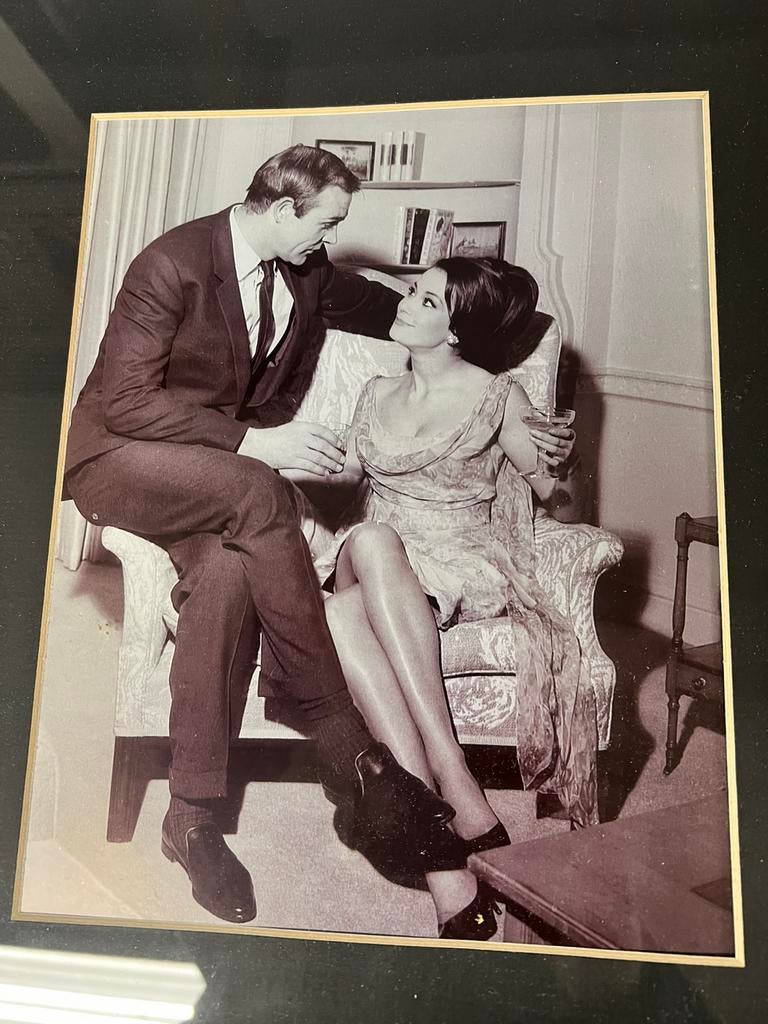 Sean Connery, James Bond foto in lijst, Ophalen of Verzenden