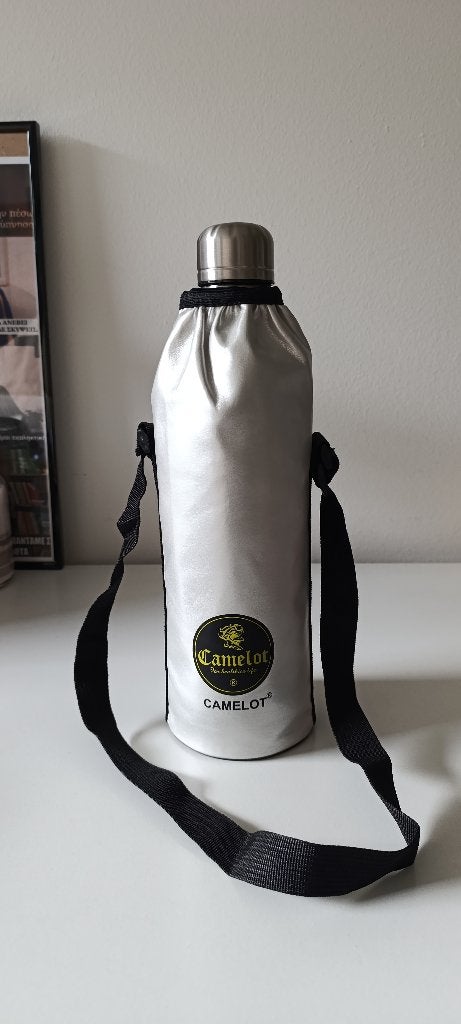 Camelot RVS Drinkfles / Thermosfles 1L met Draagtas (Nieuw!), Ophalen, Nieuw